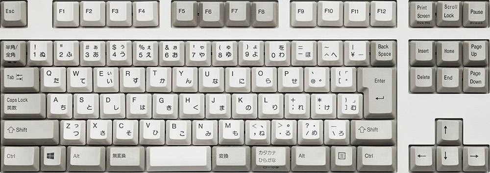 新型が出たのにあえて旧型のRealforceを買いました。東プレ リアル