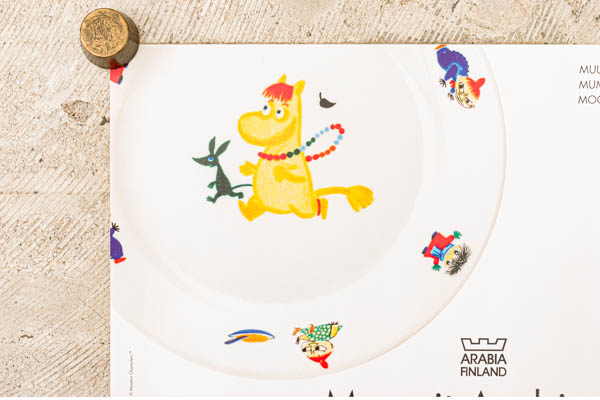 北欧雑貨 アラビア ポスター