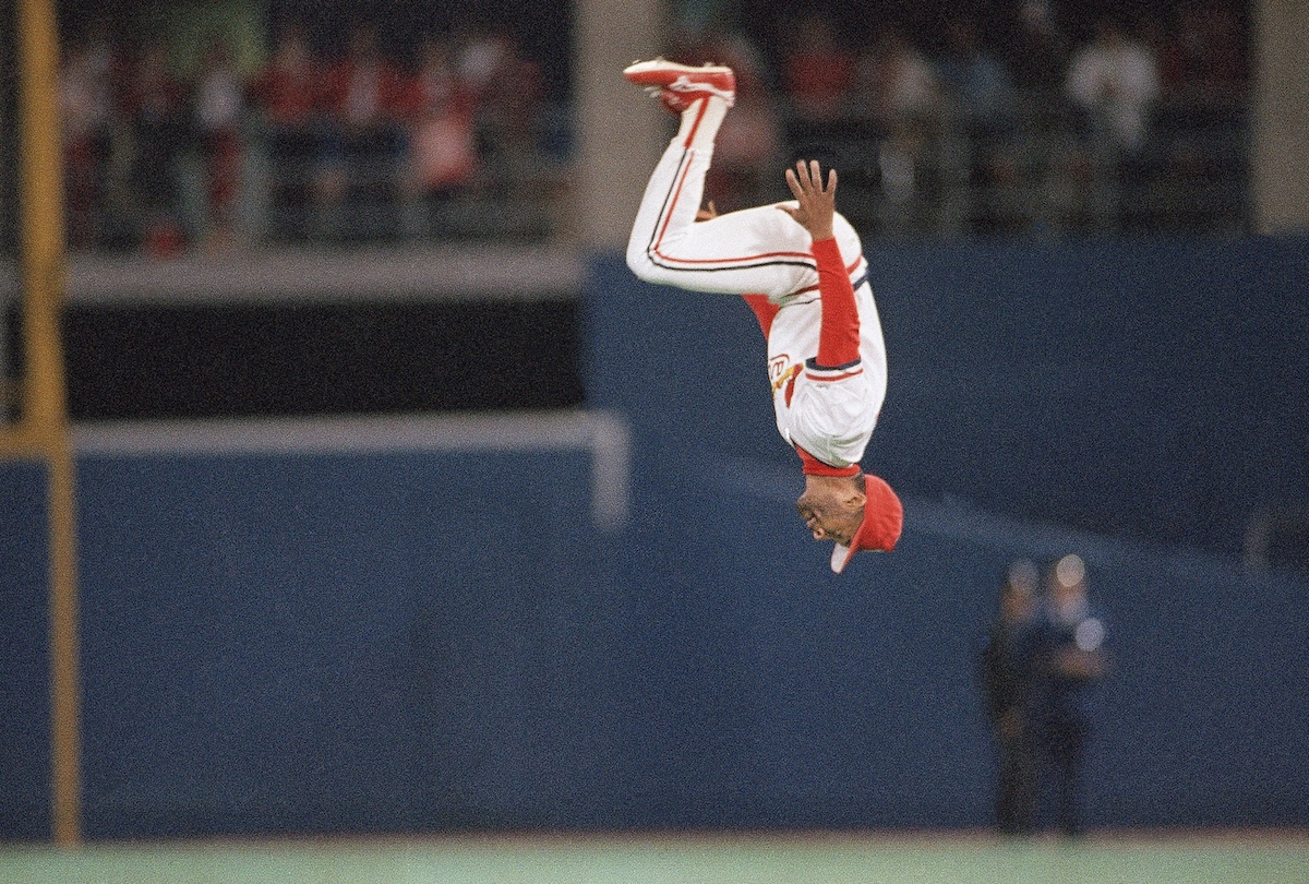 MLB伝説の遊撃手、オジー・スミス。13度のゴールドグラブ賞に輝いた