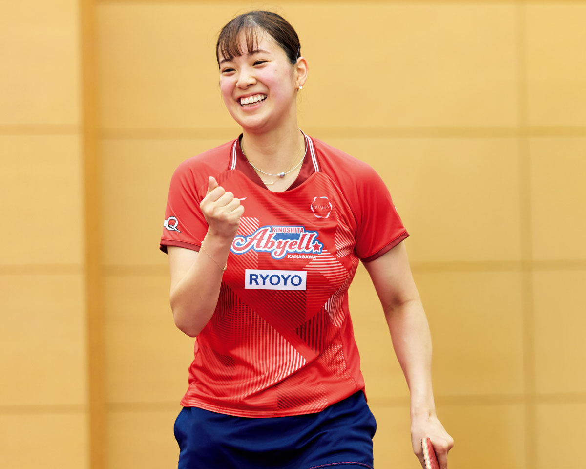 長﨑美柚（卓球）「3年後のオリンピックまで楽しんでプレーしたい」