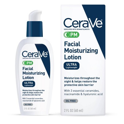 CeraVe PM Moisturizing Lotion, Night Cream for All Skin TypeS - 2