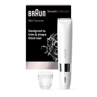 Braun Smooth Skin Women's Mini Hair Trimmer - BS1000: Battery