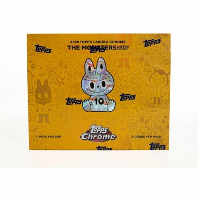 Topps 2025 Chrome Labubu The Monsters 10th Anniversary Hobby Box