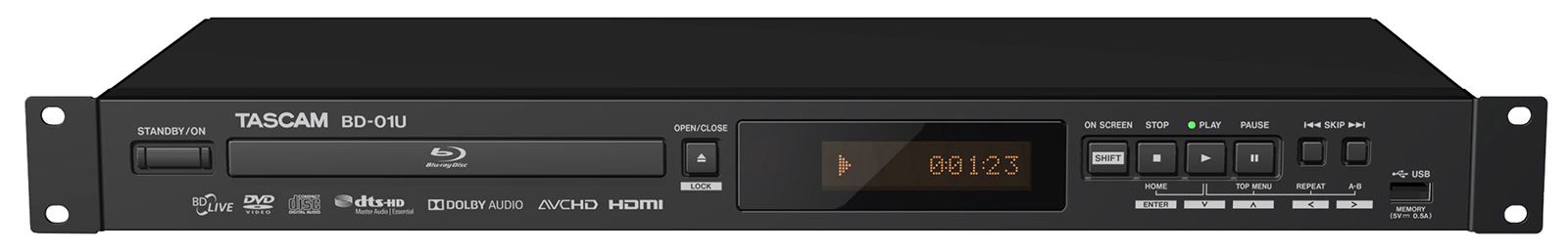BD-01U | Blu-ray player | TASCAM - United States