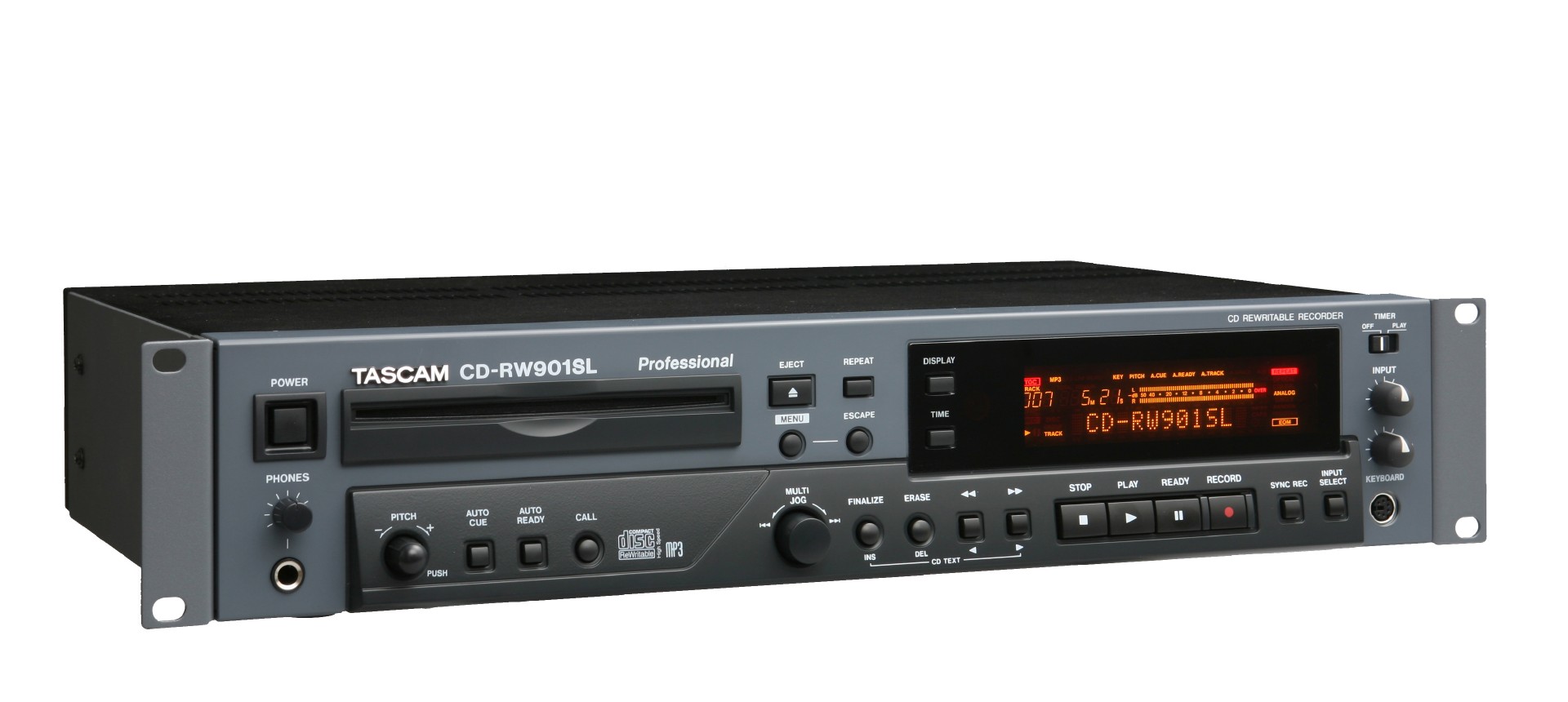CD-RW901SL | 業務用CDレコーダー | TASCAM (日本)