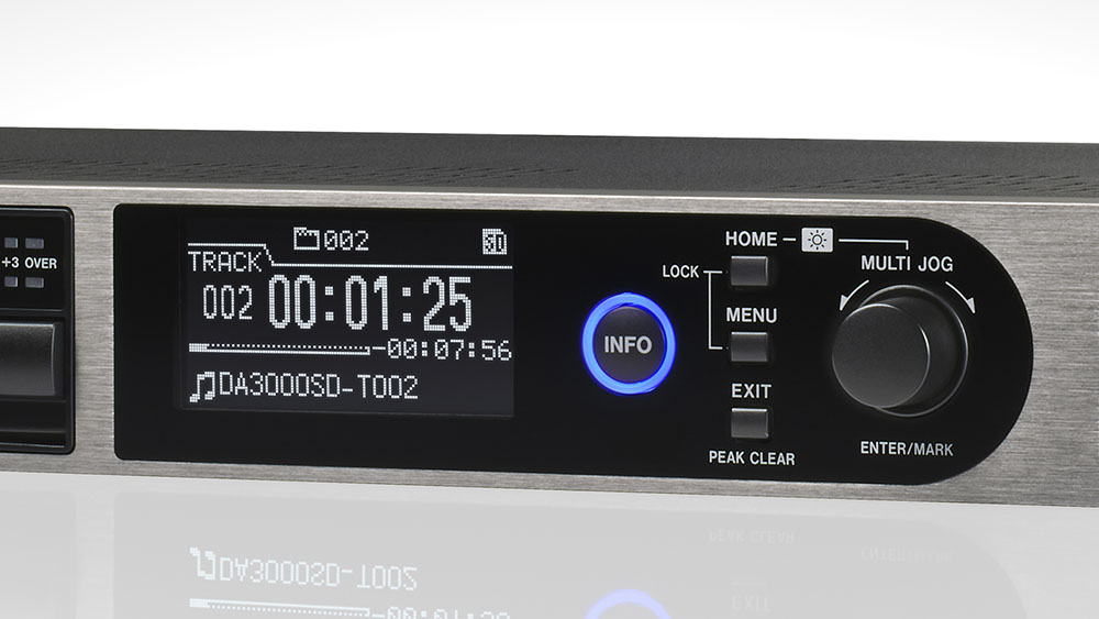 DA-3000SD | 2チャンネル DSD/PCM マスターレコーダー / AD/DA
