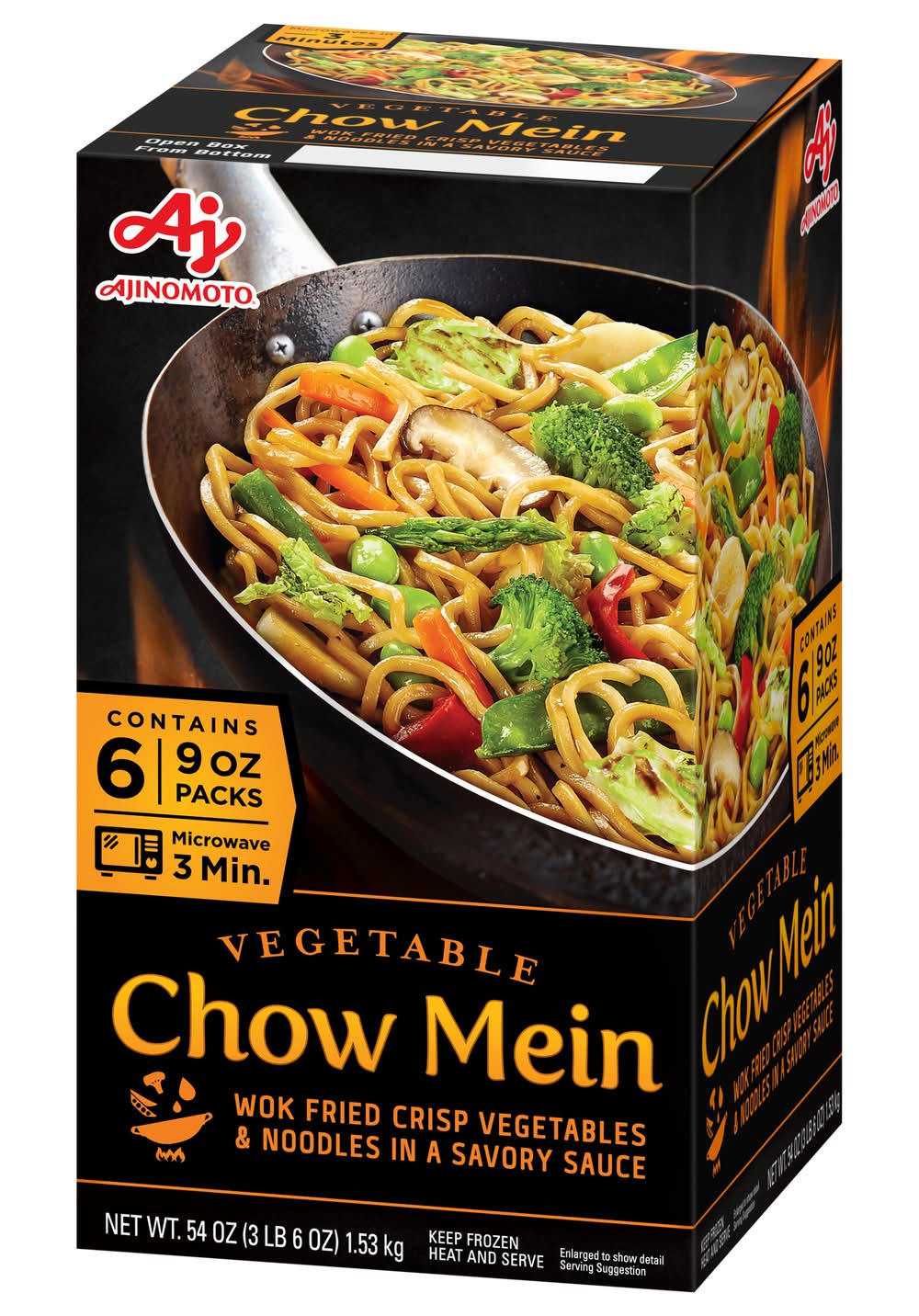 Ajinomoto Vegetable Chow Mein (54 oz, 6 ct) | Delivery Near You
