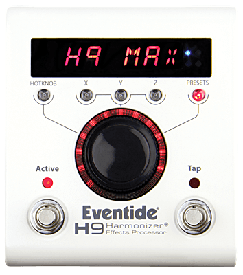 EVENTIDE Riptideはステレオ対応のオーバードライブとユニバイブ系の 2
