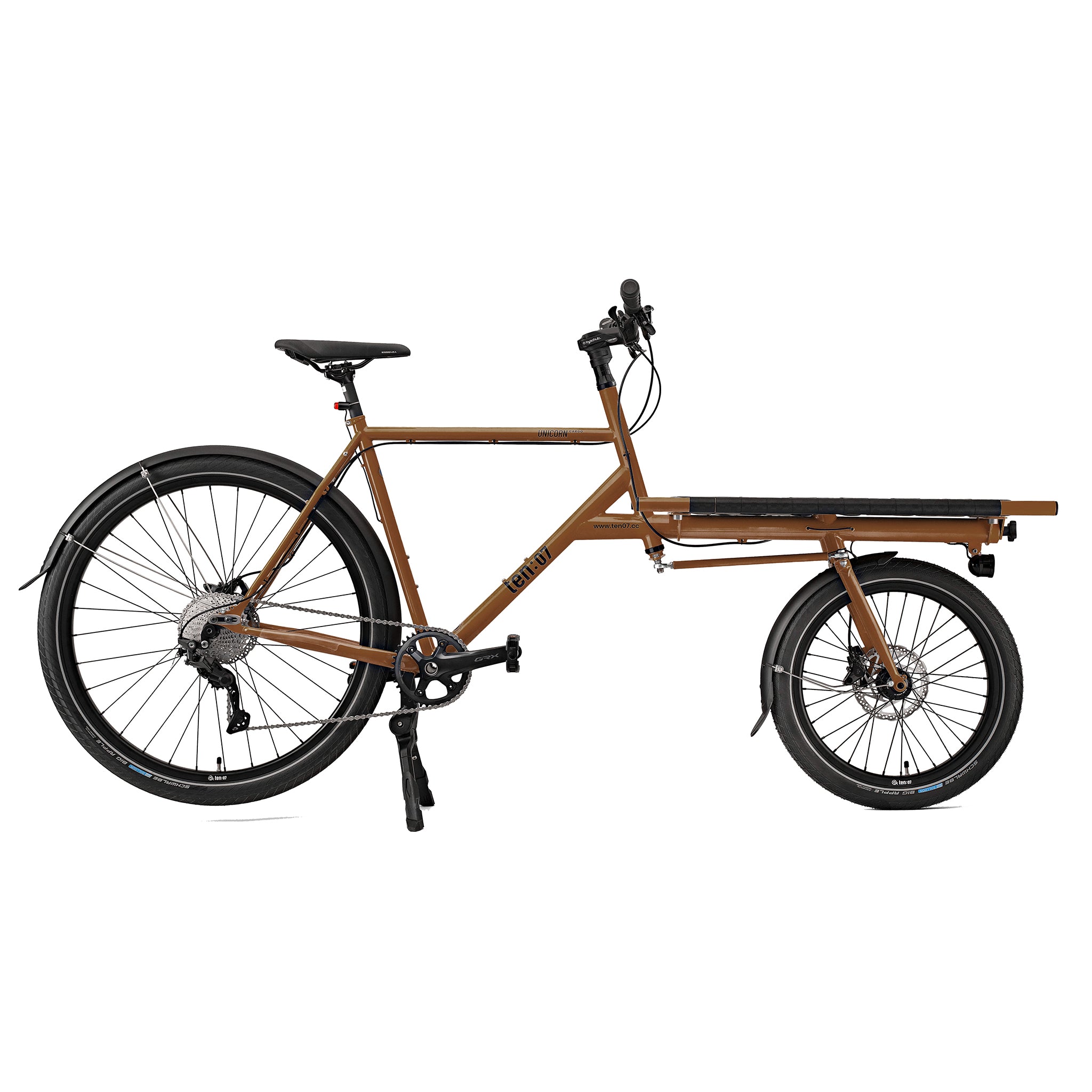 Unicorn Cargo Bike w/ SON dynamo wheel and SON lights – Ten07 Cycles