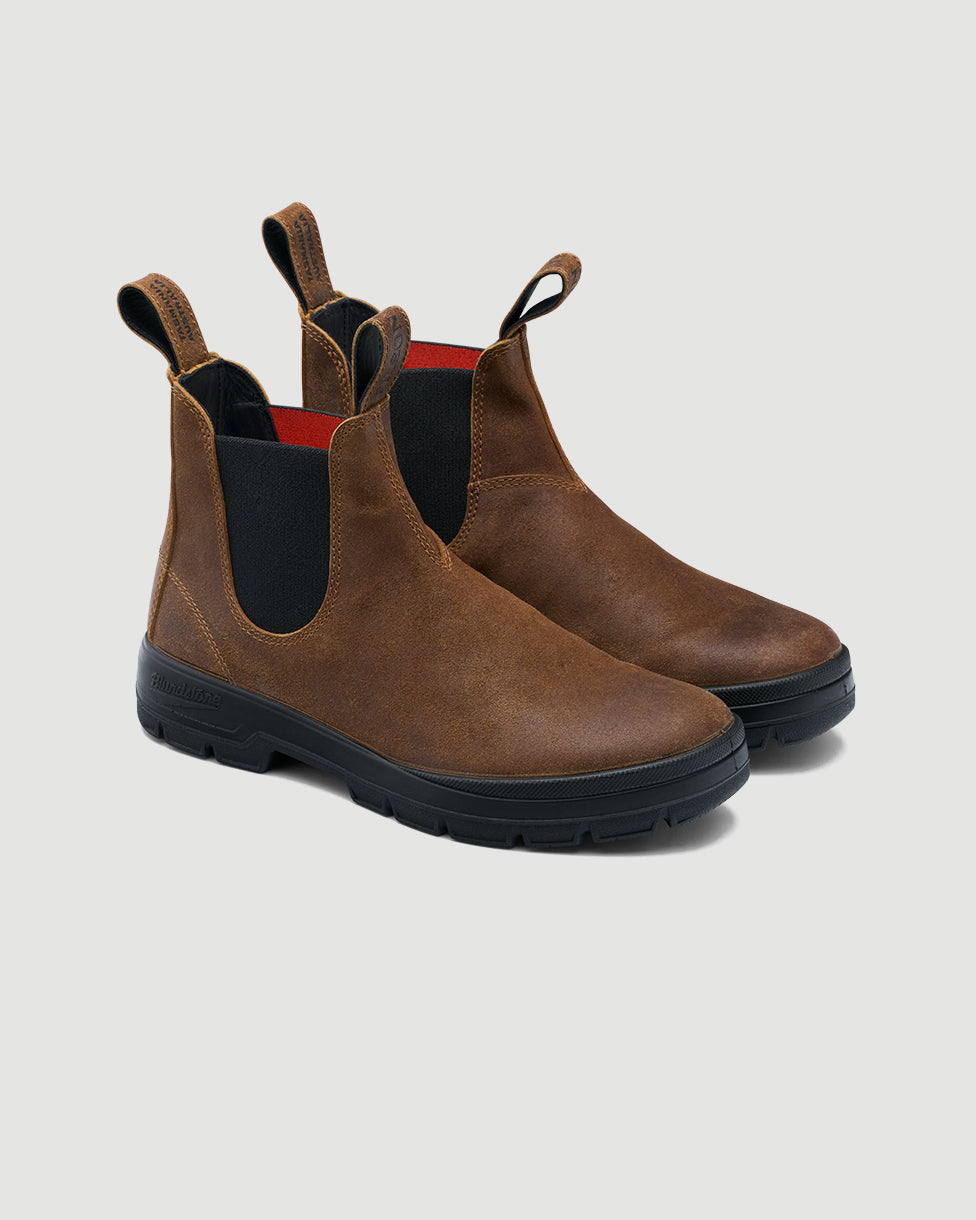 Blundstone – 2535 Chelsea Siena Waxed Suede – Tenue de Nîmes