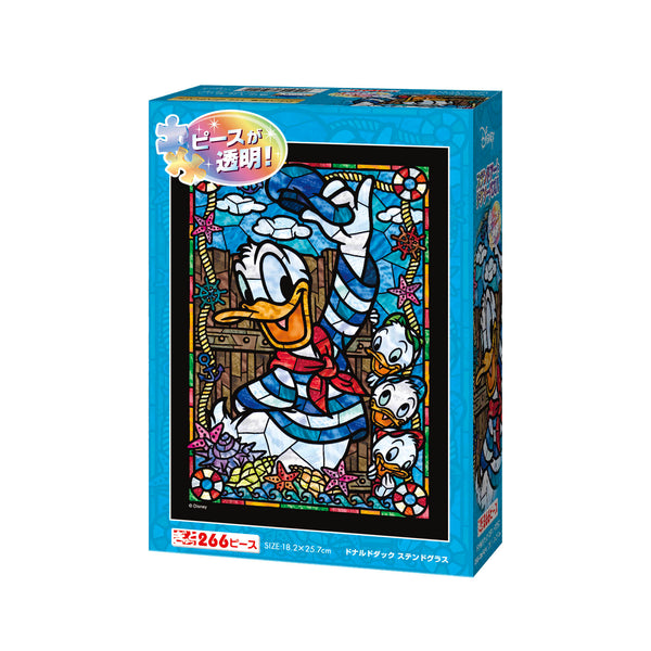 ステンドアート ジグソーパズル ぎゅっと266ピース「ドナルドダック