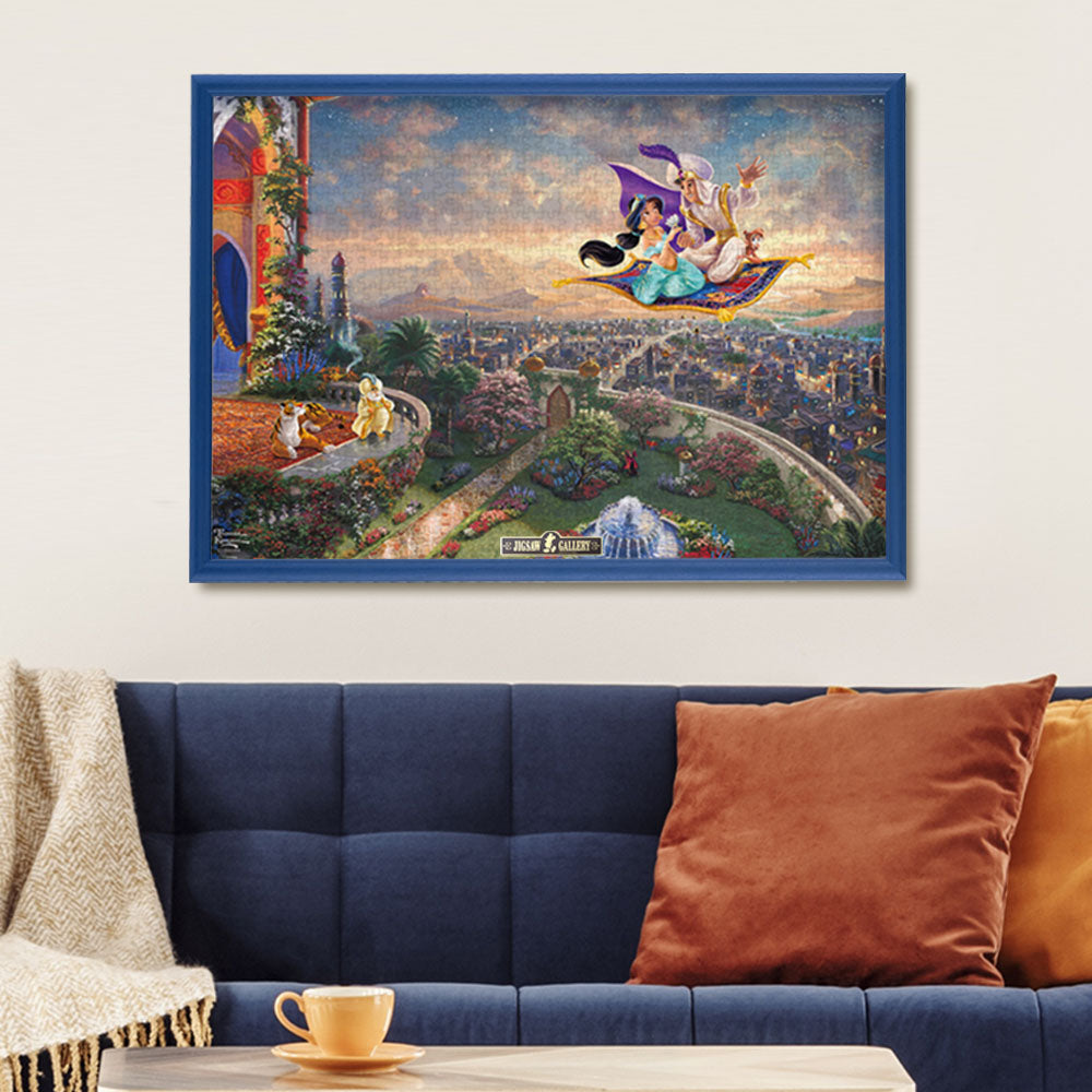 ディズニー専用 木製パネル 1000ピース用 （ブルー） – テンヨーストア