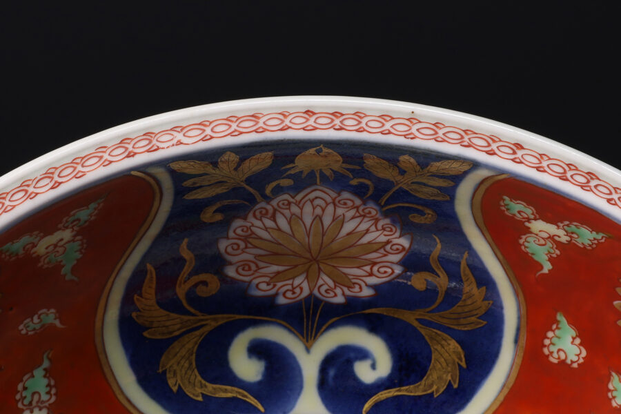 古伊万里色絵荒磯文鉢（江戸時代） - 天平堂（TENPYODO）