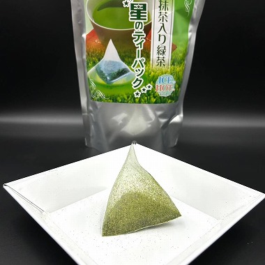 星のティーパック(抹茶入り) 4g×50袋入 | 八女茶通販ショップ『星正園』