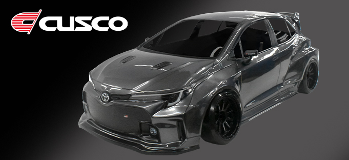 新製品】GR COROLLA CUSCO ボディセット 新登場！ / New GR COROLLA