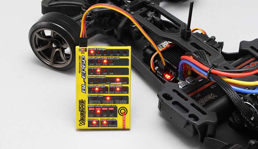 BL-EP6 ブラシレスESC(プログラムカード付) [BL-EP6A] - スーパーラジコン