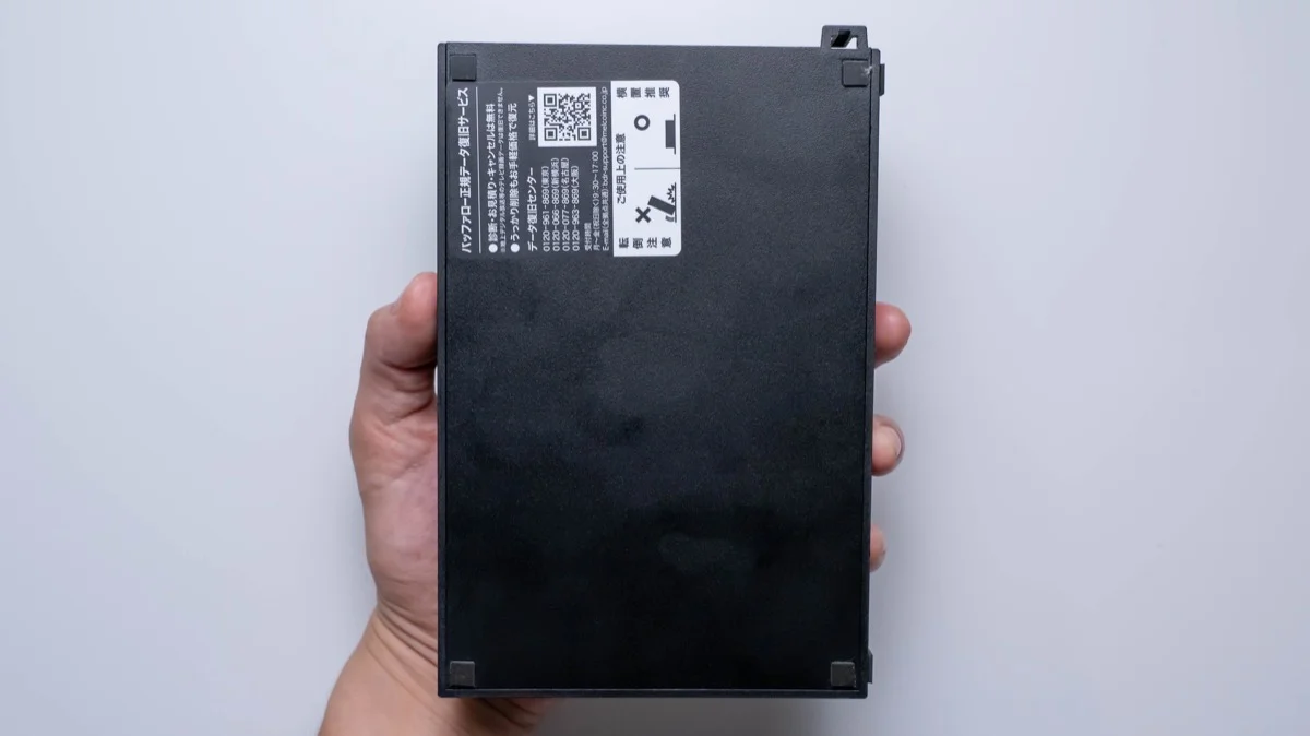 バッファロー外付けHDD（HD-AD6U3）レビュー！価格の安さが魅力です