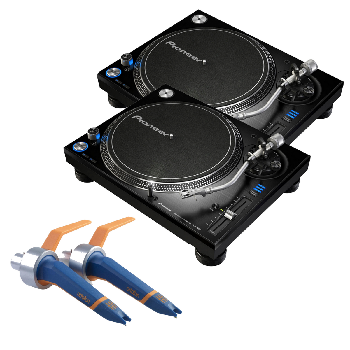 Pioneer DJ PLX-1000 with Ortofon Concorde DJ MKII