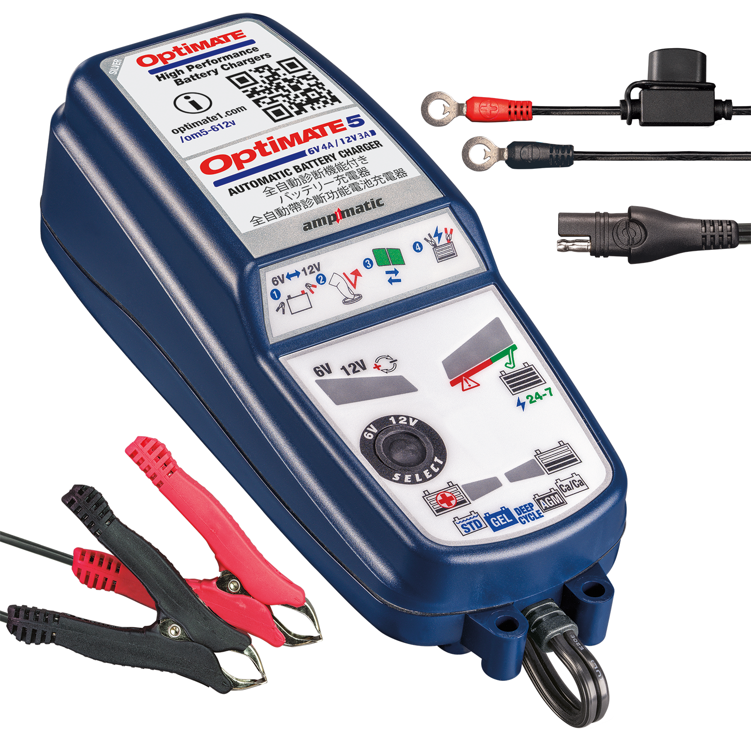 OptiMate 5 6V/12V - テックメイトジャパン㈱