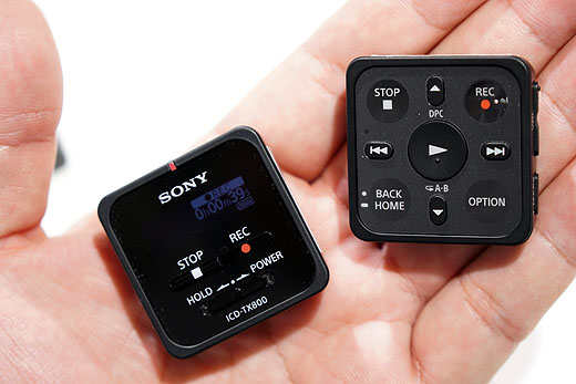 カジュアルICレコーダー！？『ICD-TX800』ショールーム展示レポート