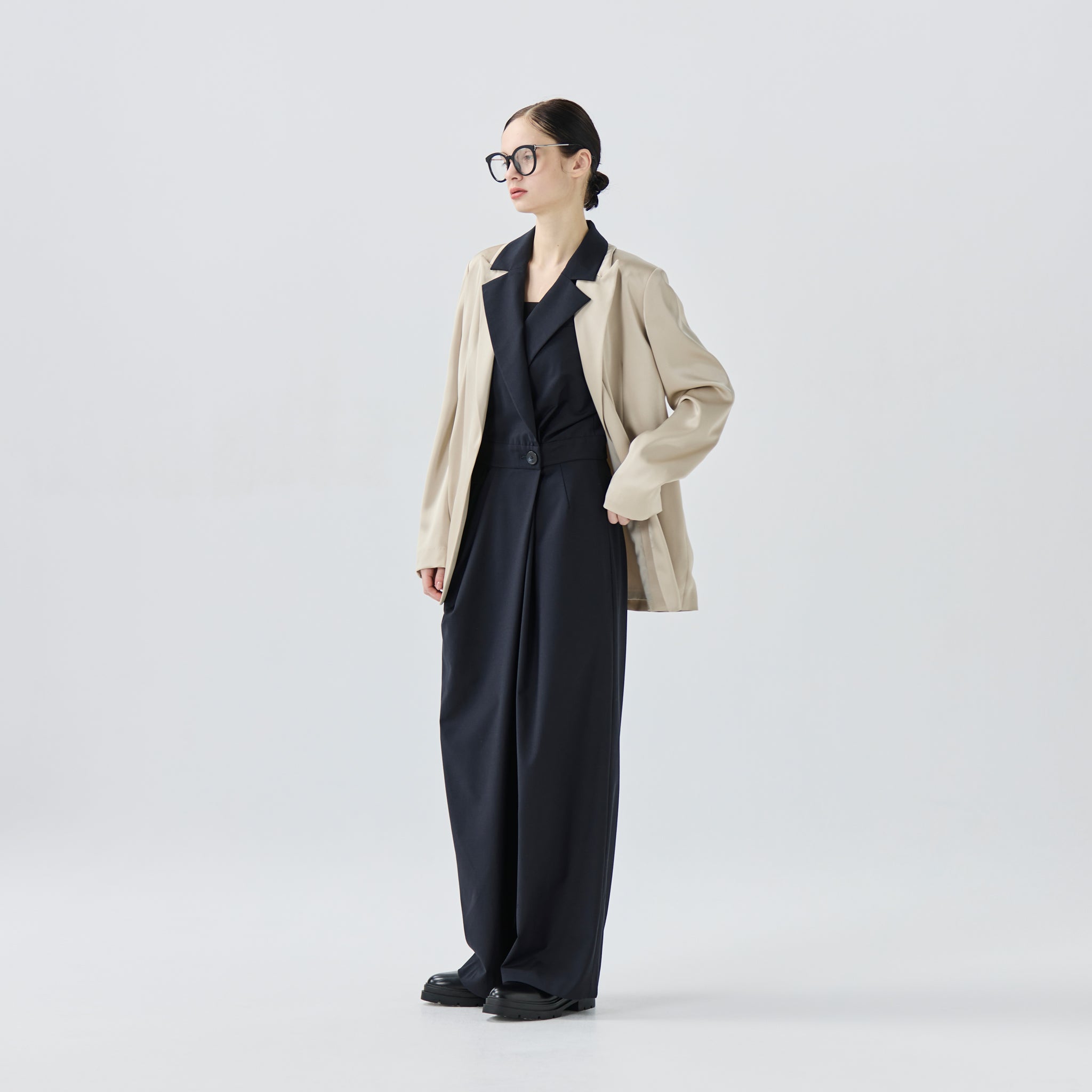 TMOウールブレンドジャンプスーツ