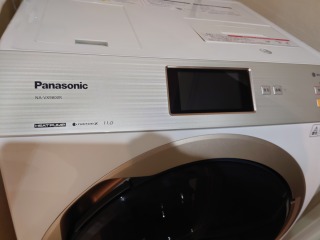 パナソニック、ドラム式洗濯機(NA-VX9800)、東京都西東京市で分解清掃