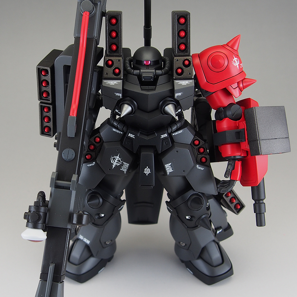 完成品] HGGB GPB-06F SUPER CUSTOM ZAKU F2000 | テキトーオヤジノ墓