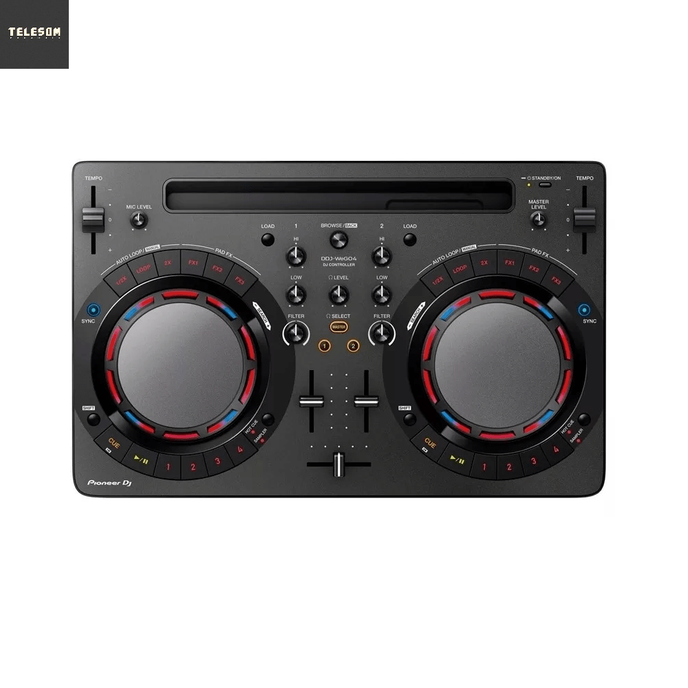 Controladora Pioneer DDJ-WeGO4 – Telesom ProAudio