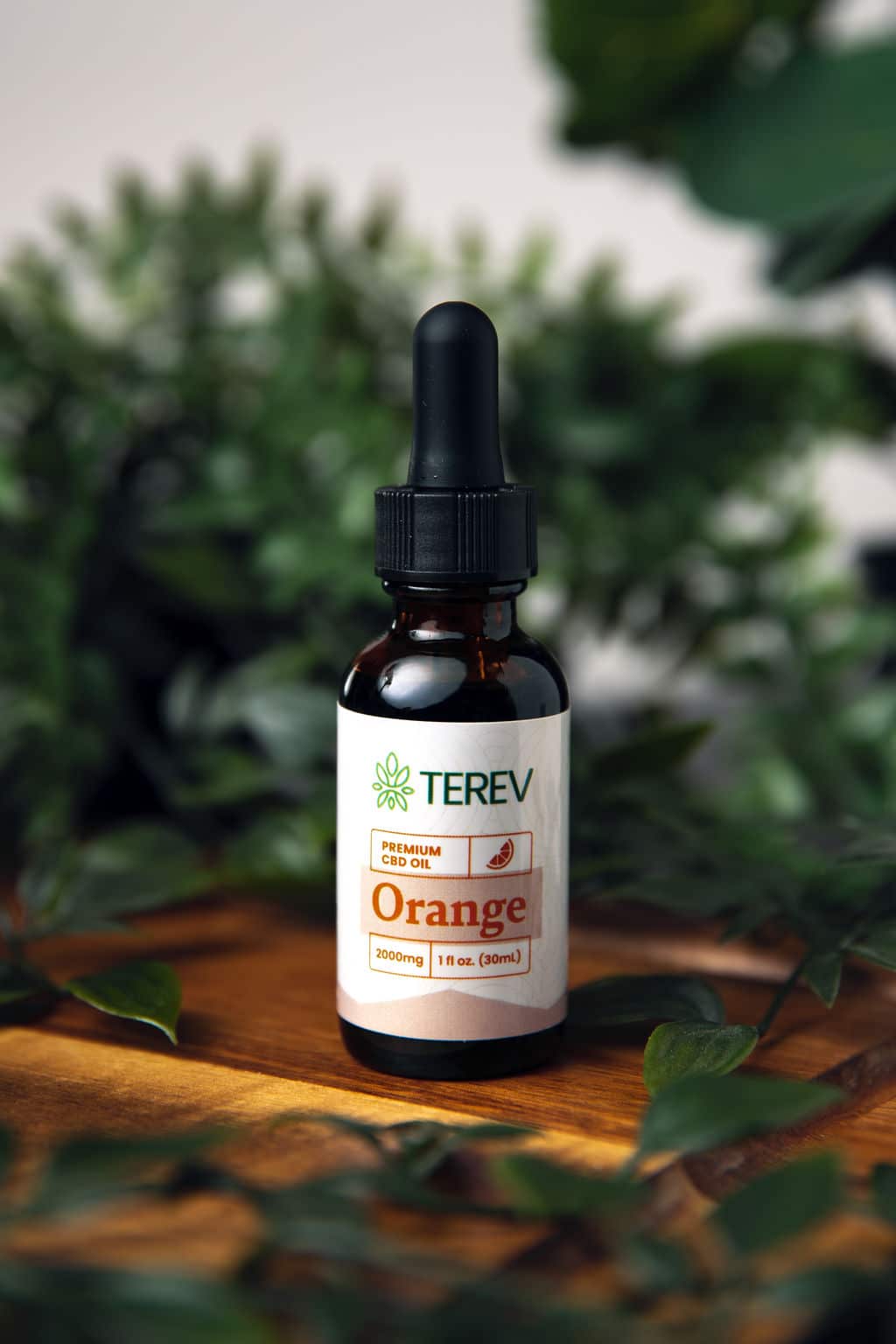 Organic Full Spectrum Tincture - Orange - Terev Organics
