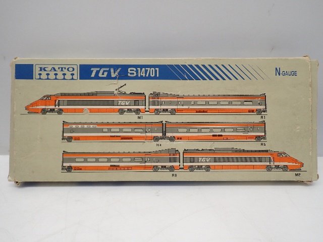 KATO カトー TGV S14701 鉄道模型 フランス国鉄 外国車両 Nゲージ 6両