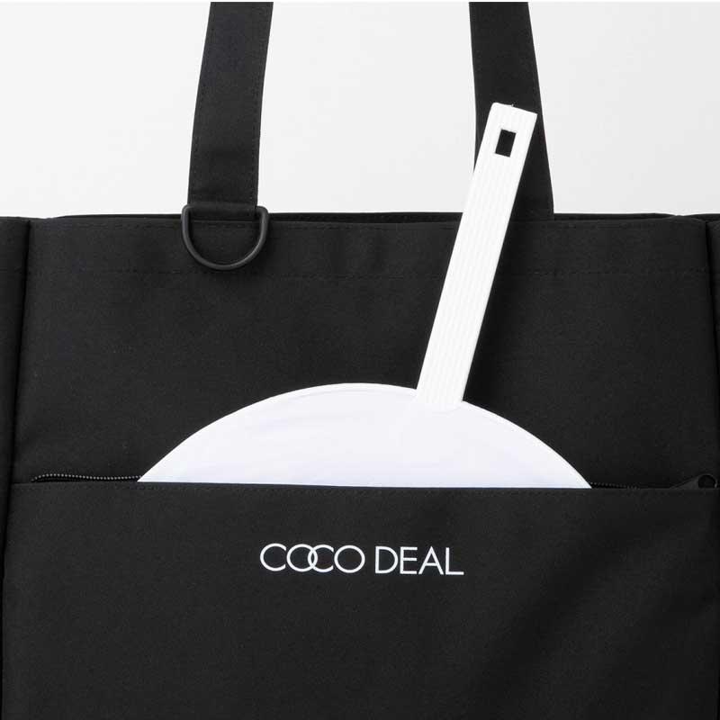 COCO DEAL 推し活トートバッグBOOK BLACK│宝島社の通販 宝島チャンネル