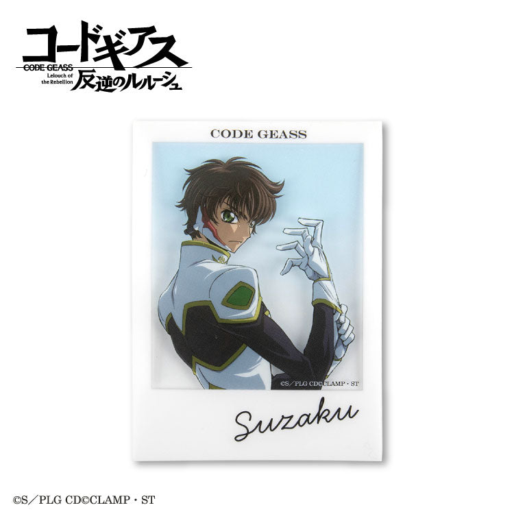 コードギアス 反逆のルルーシュ コラボ カード風ステッカー(クリア