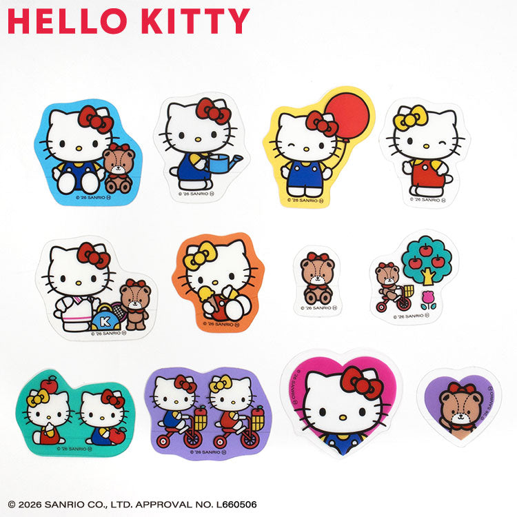 ハローキティ＆タイニーチャム フレークステッカー – サンキューマート