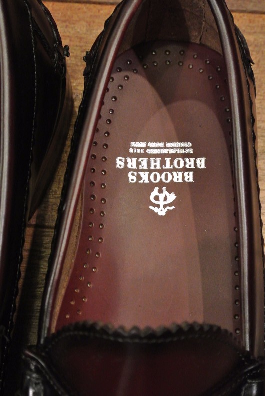 ブルックスブラザーズ×アレンエドモンズ アメリカ製 ビールロール