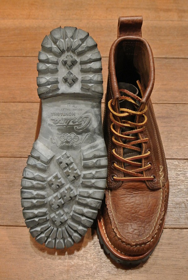 EXCELLENT USED) YUKETEN ユケテン モカシンブーツ(US 8-E)クロム