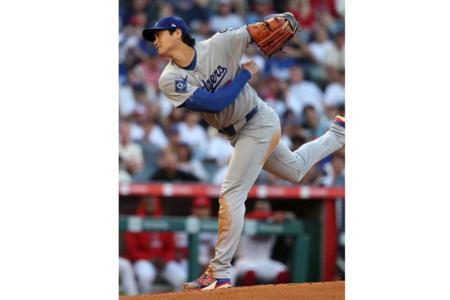 エ軍女性レポーターが公開した大谷の1枚に感激「泣きそう…」 青ユニで