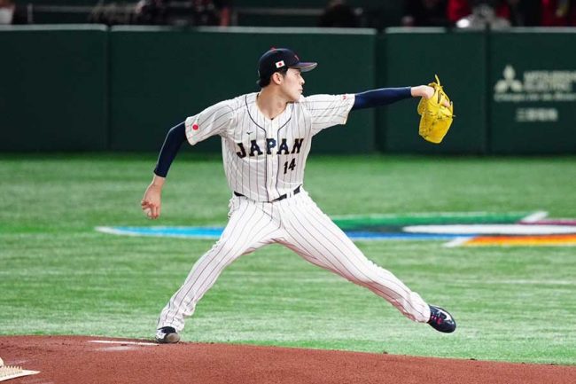 佐々木朗希を打ったチェコ代表は24歳の現役大学生 163km剛速球を