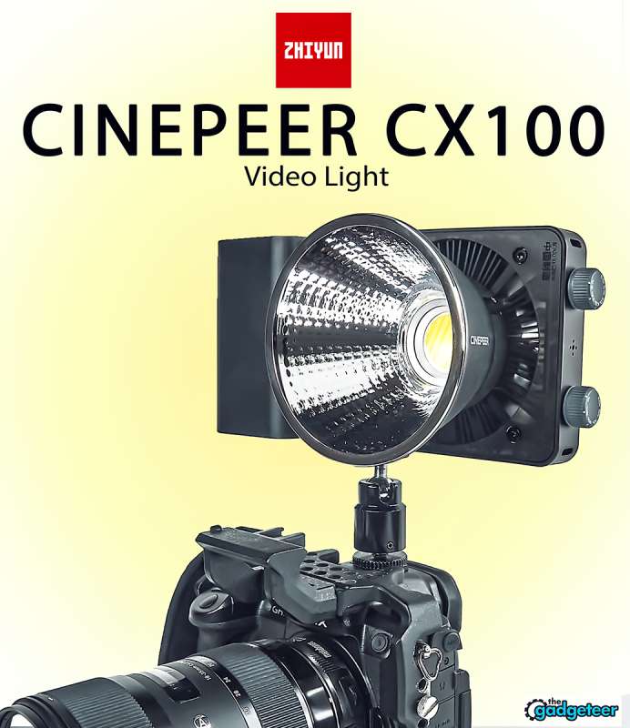 Zhiyun CINEPEER CX100 Video Light review - And then there was