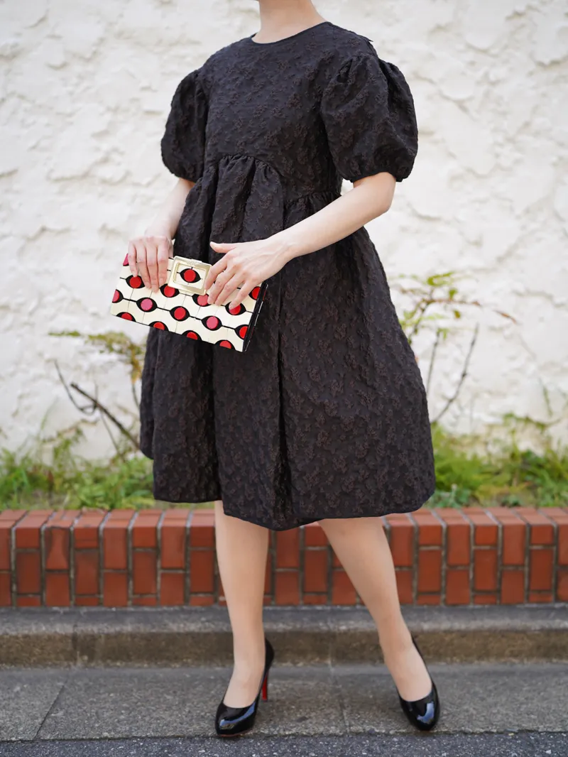 Cecilie Bahnsen（セシリーバンセン） ティラキルティングミニドレス