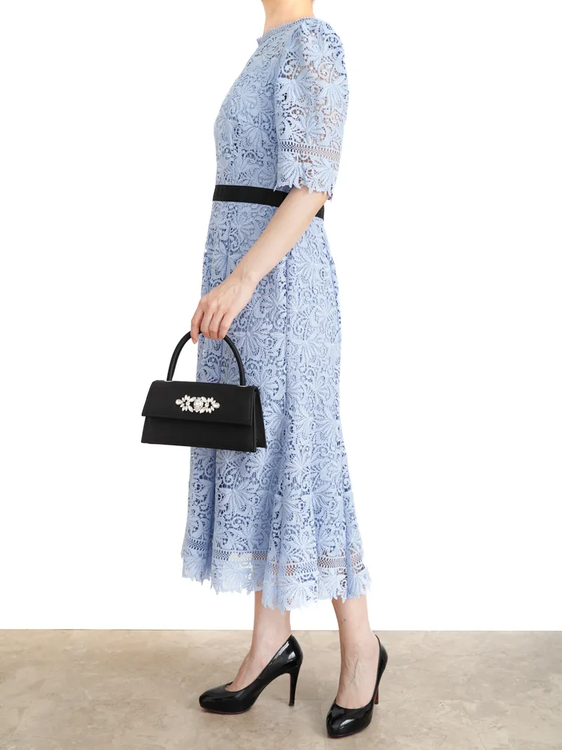 CELFORD（セルフォード） レースワンピース（ブルー/サイズ38