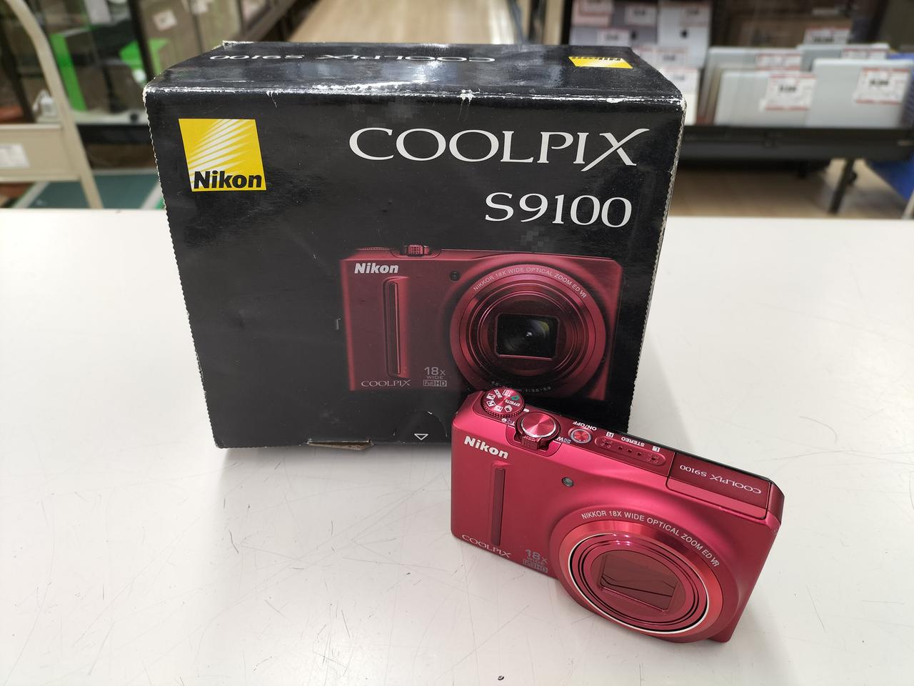 Nikon Compact Digital Camera Model number: COOLPIX S9100 Used in