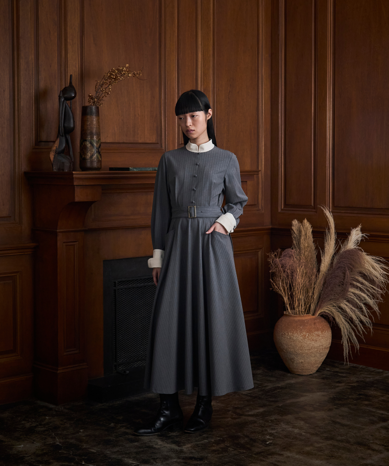 ≪通常販売≫classical stripe bicolor onepiece（クラシカル