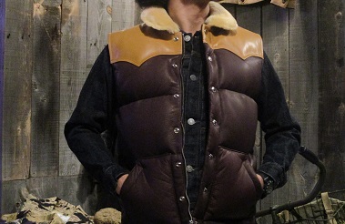 ディアスキンダウンベスト - ザ・リアルマッコイズ茨城