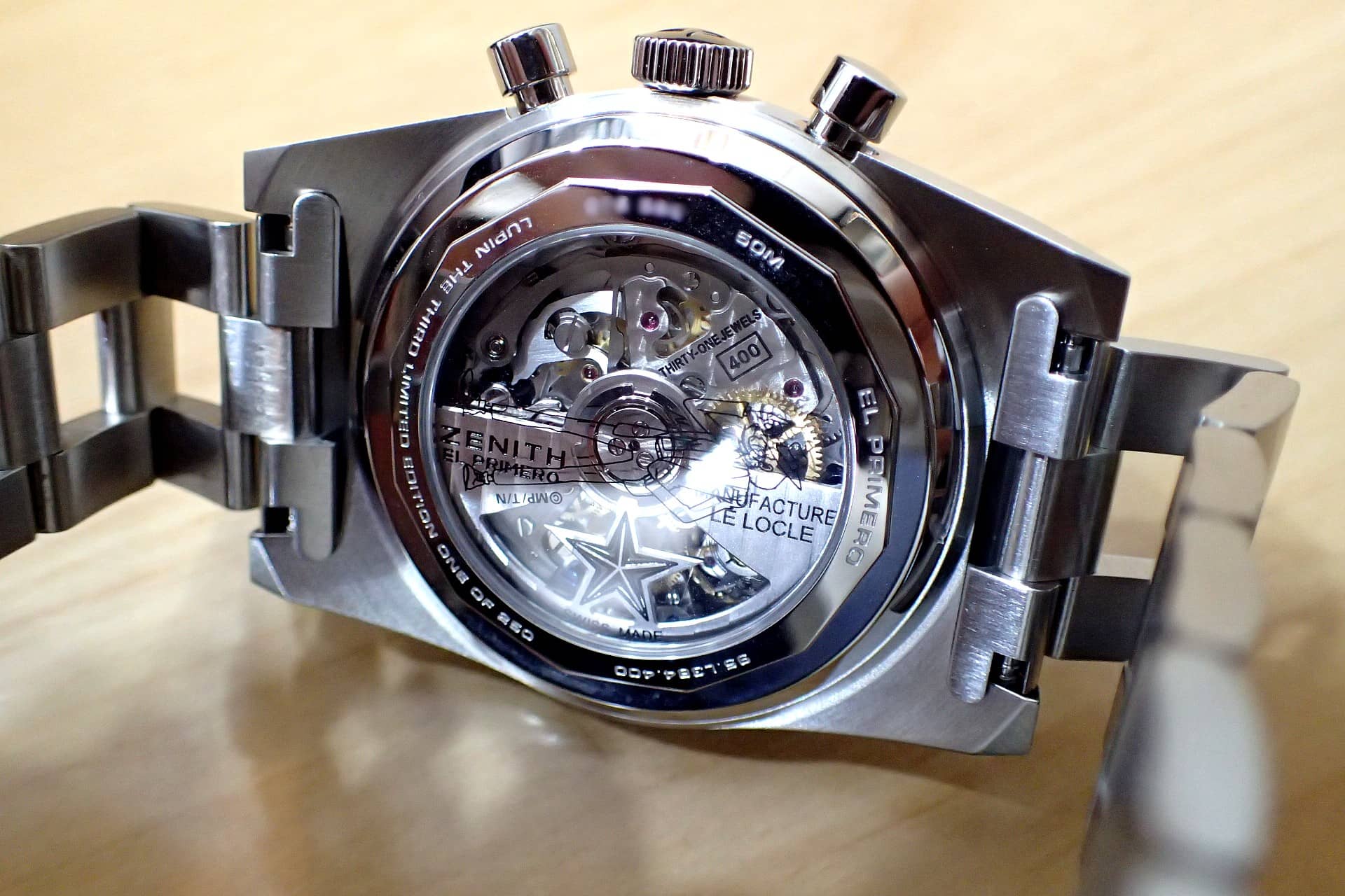 未使用品【ZENITH】ゼニス クロノマスター リバイバル A384 ルパン三世