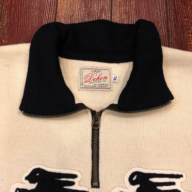 ラングリッツレザーズ × ディーエン 70周年 ハーフジップセーター - ザ