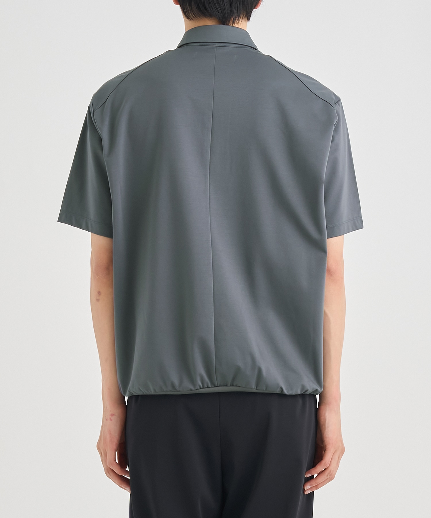 もう、汗らない』SOLOTEX Jersey S/S Rib Polo Shirts(44 GREY): THE