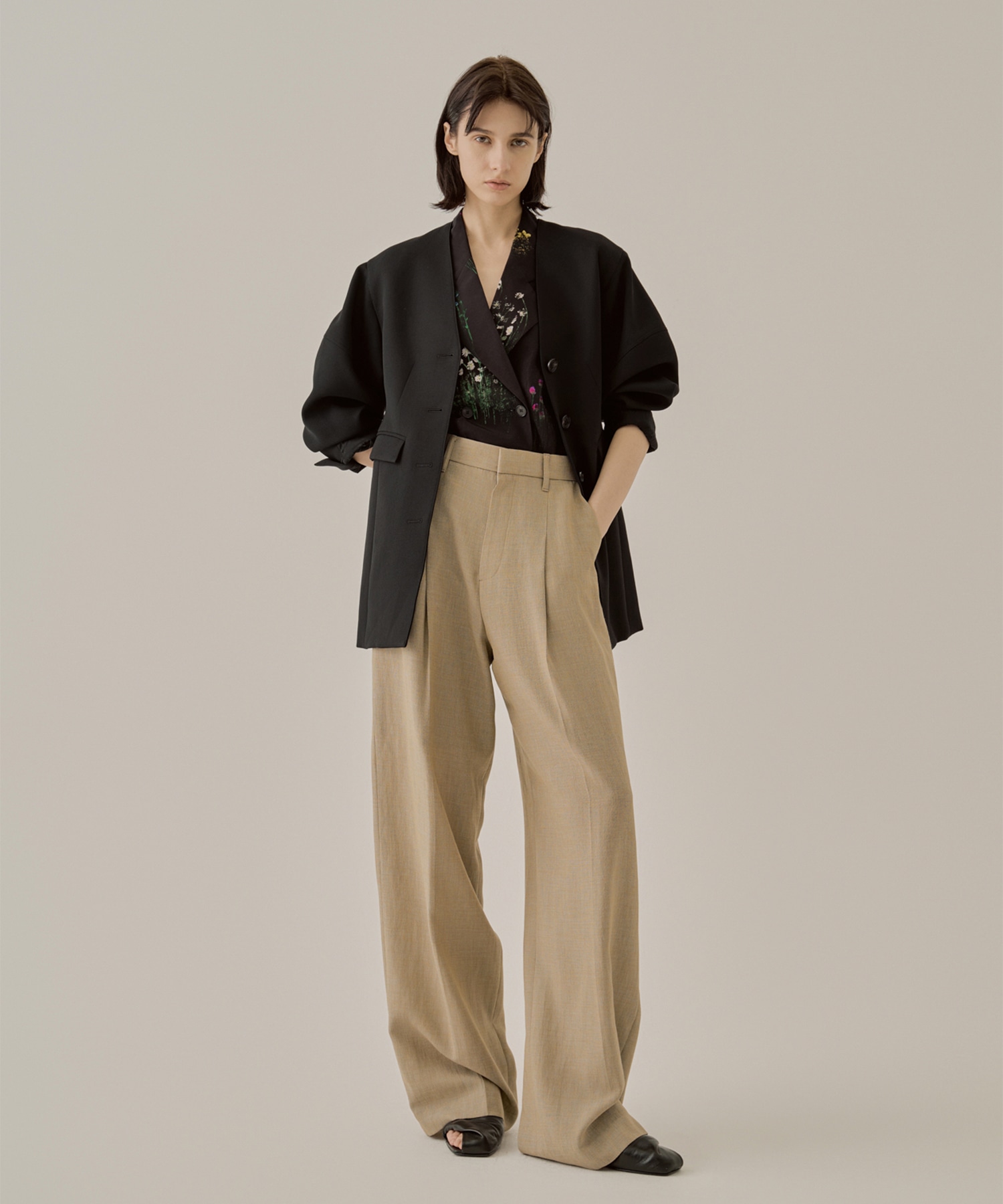 Helene jacket BK｜AKIRANAKA（アキラナカ）正規取り扱い通販｜THE