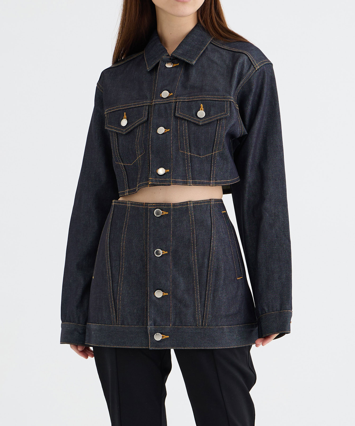 RIGID DENIM SEPARATE JACKET JOHNLAWRENCESULLIVAN ジョンローレンス