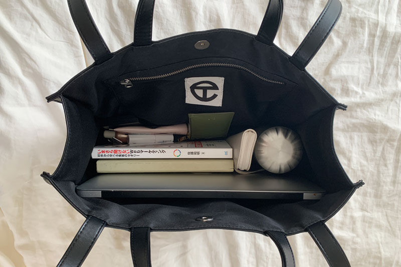 Telfarのショッピングバッグは通勤・通学バッグにおすすめ！Mサイズの