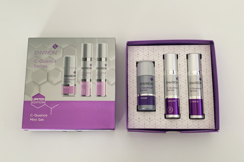 エンビロン最高峰のエイジングケア「C-クエンス ミニセット」を10日間